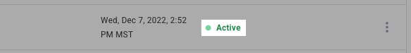 Check campaign status is active