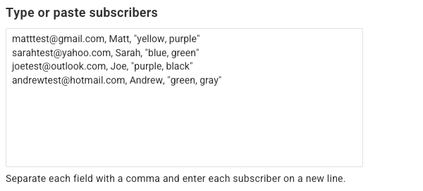 Group tags together with quotations