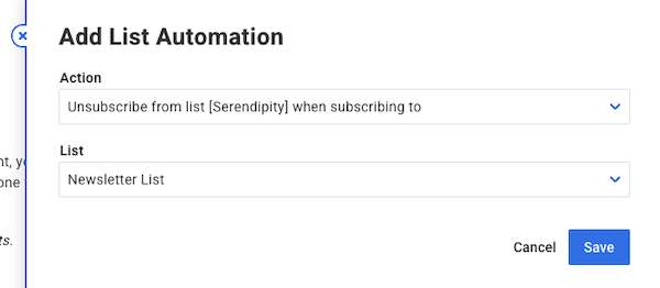 Create the automation