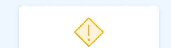 Error icon