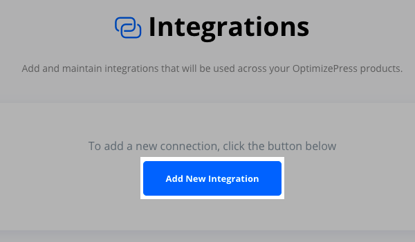Click Add New Integration
