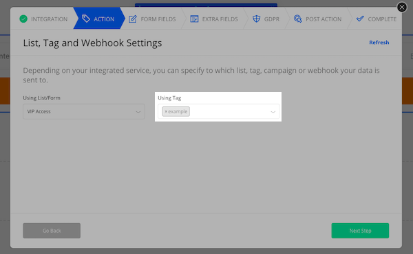 Add tags
