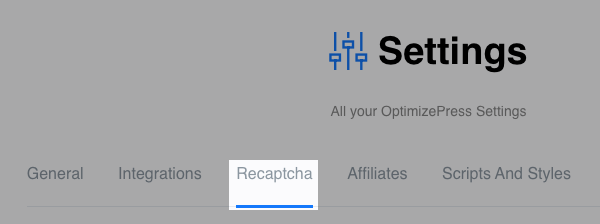 Select Recaptcha