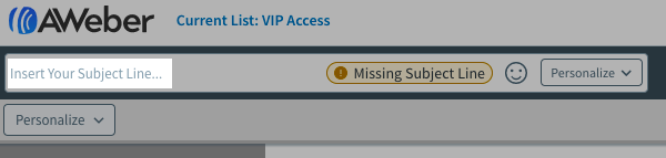 Add a subject line