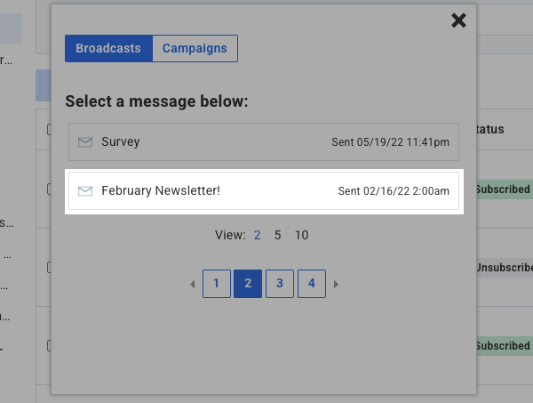 Click the subject line
