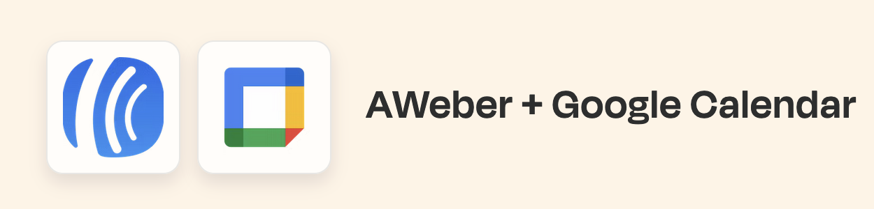 AWeber and Google Calendar.png