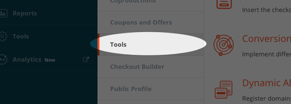 select tools