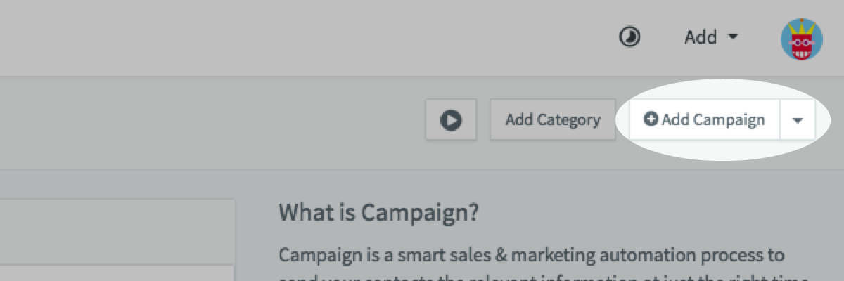 Create Agile CRM campaign