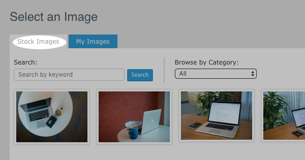 How do I use the Stock Image Gallery? – AWeber Knowledge Base
