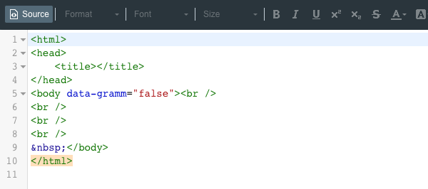 How do I use the HTML editor? – AWeber Knowledge Base