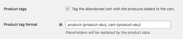 Product tags