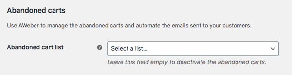 Select a list