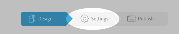 Click the Settings tab