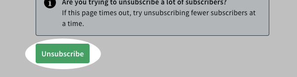 Can I bulk unsubscribe people and block them at the same time? – AWeber
