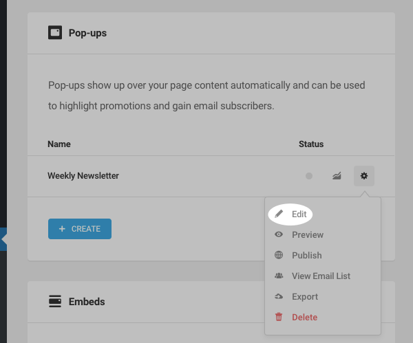 Edit a form