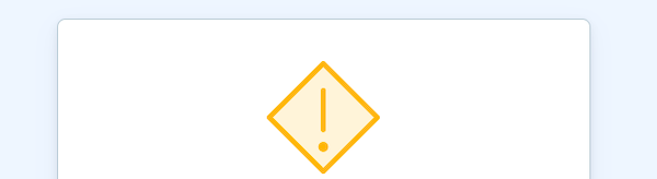 Error icon