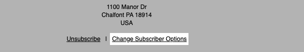 Change Subcriber Options