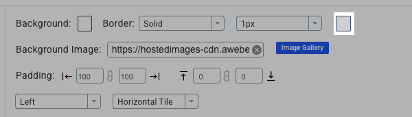 Border color picker