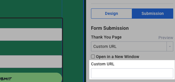Select Custom URL
