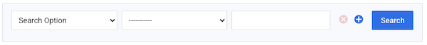 Search Option drop-down