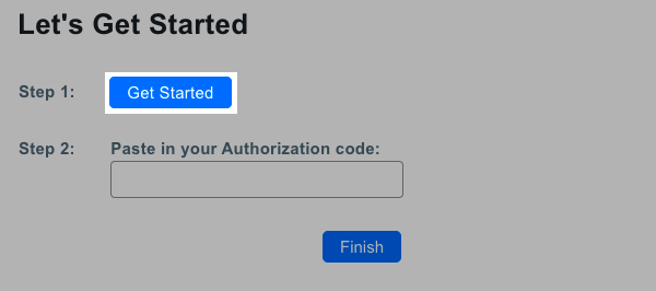 Click Get Started