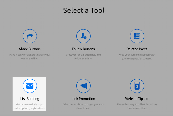 Click List Building