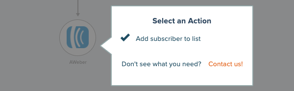 Select add new subscriber
