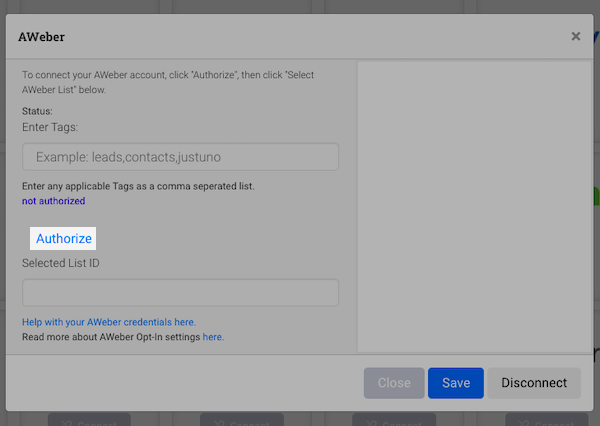 Click Authorize