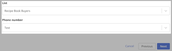 Select AWeber list and custom fields if needed