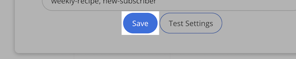 Click Save button at the bottom right