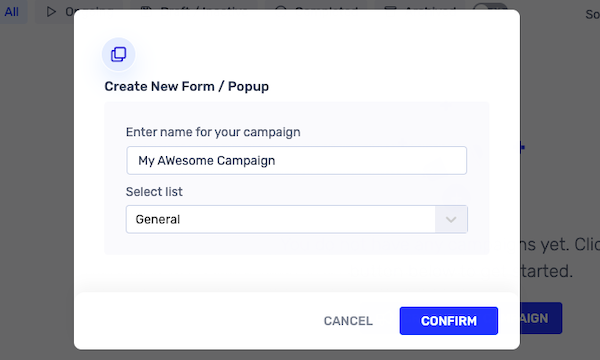 Name and edit the form