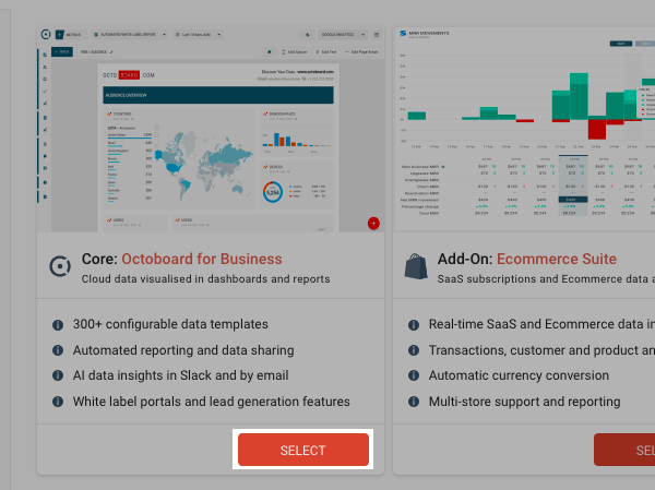 Choose Core: Octoboard for Business