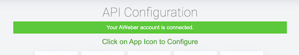 Successsful Connection Menu