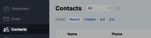 Click Contacts