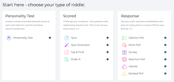 Select the type