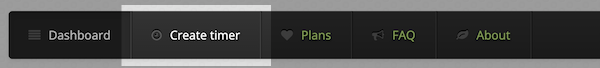 Click Create Timer