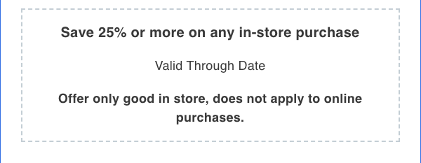 Coupon Element Example