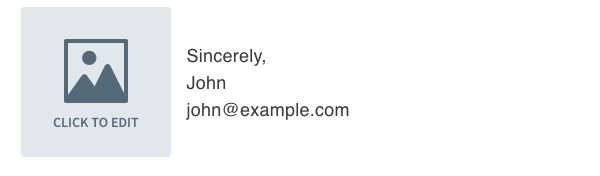 Signature Element Example