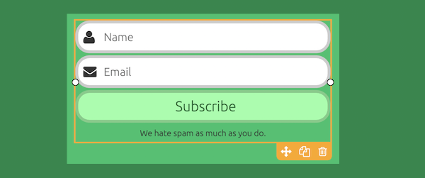 Access form you want to connect to AWeber