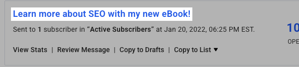 Click the subject line