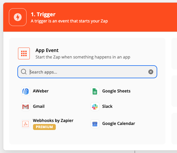 Trigger Dropdown Menu
