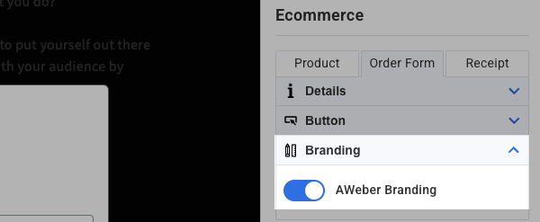 AWeber Branding