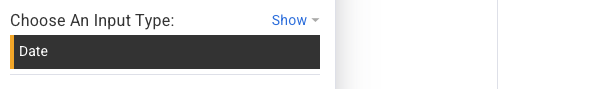 Date Selected