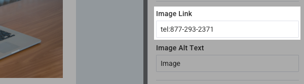 Enter tel:Phone Number