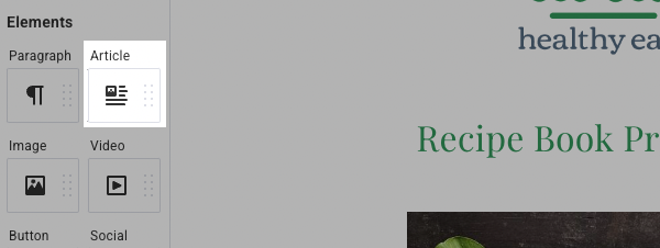 Article Element