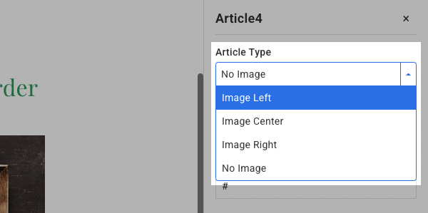 Select Article Element