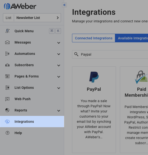 Click Integrations