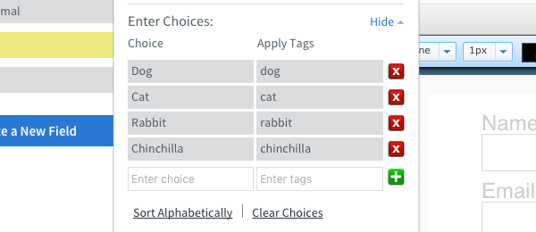 can subscribers sign up again to have additional tags applied form tags